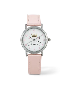 Montre fille - Crowned Cat