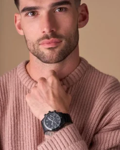 Montre pour homme - Black Wall