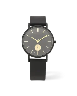 Montre - Round Black