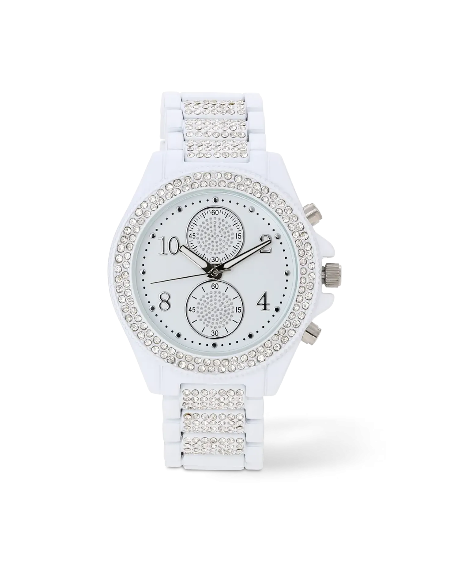 Montre - White Crystals