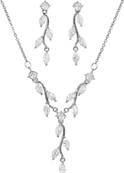 Parure de bijoux - Sparkling Leaves