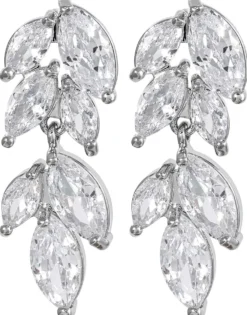 Parure de bijoux - Zirconia Leaves