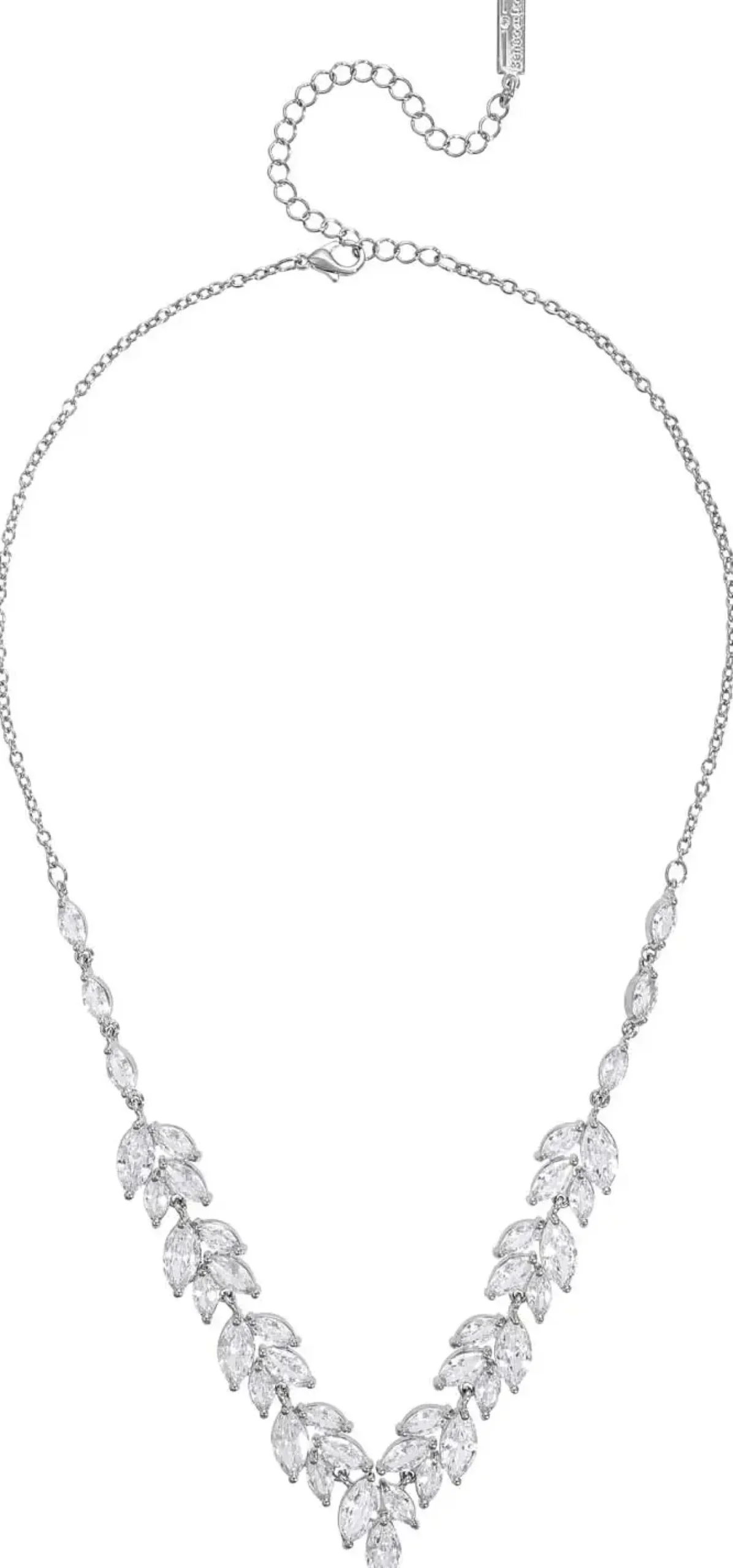 Parure de bijoux - Zirconia Leaves