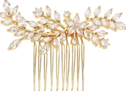 Peigne - Floral Gold