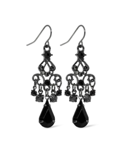 Pendants d'oreilles - Black Spark