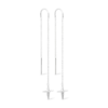 Pendants d'oreilles - Chain Cross