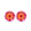 Pendants d'oreilles - Fuchsia Bloom