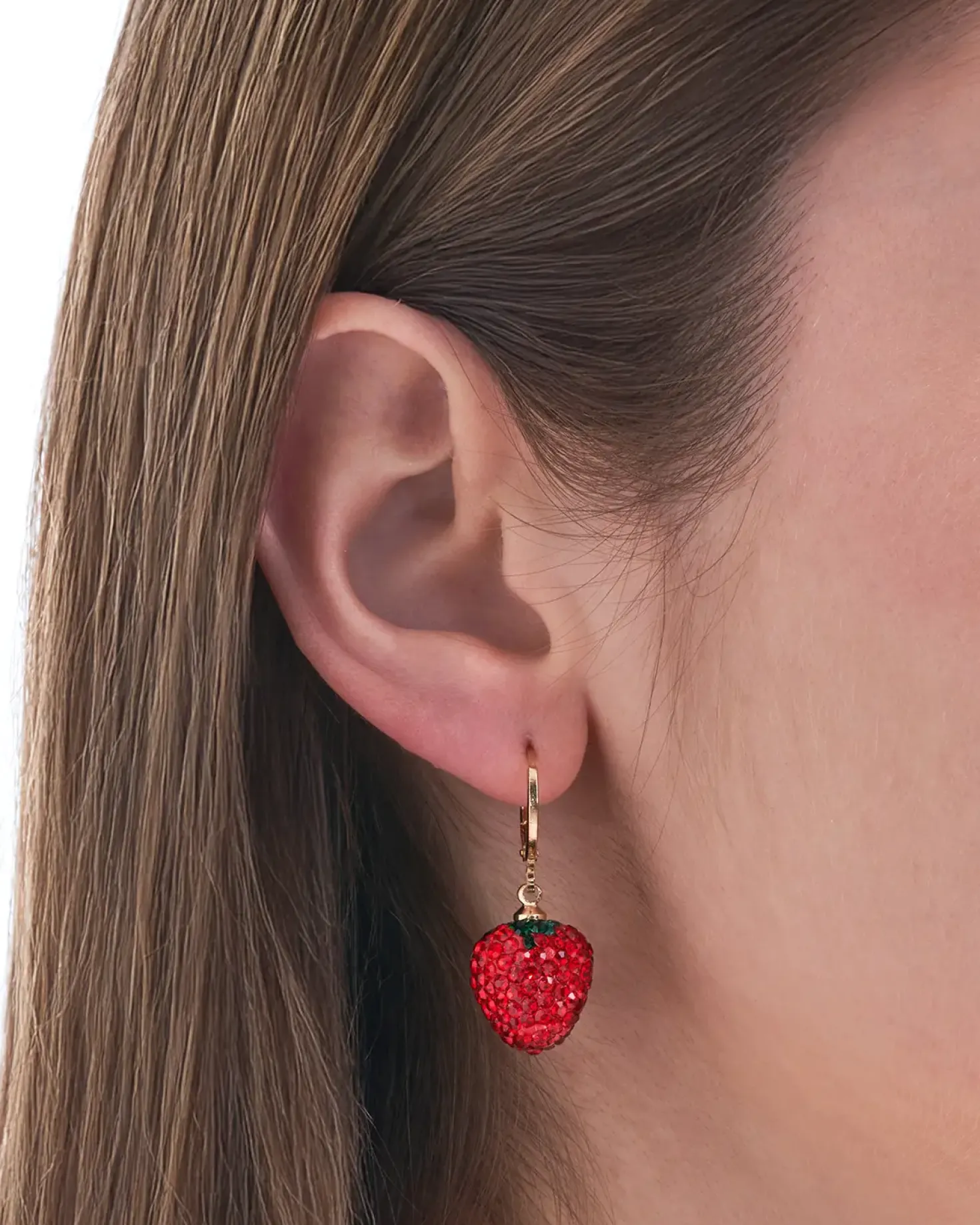 Pendants d'oreilles - Lovely Strawberry