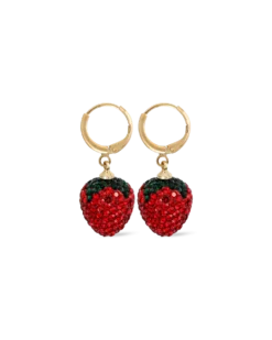 Pendants d'oreilles - Lovely Strawberry