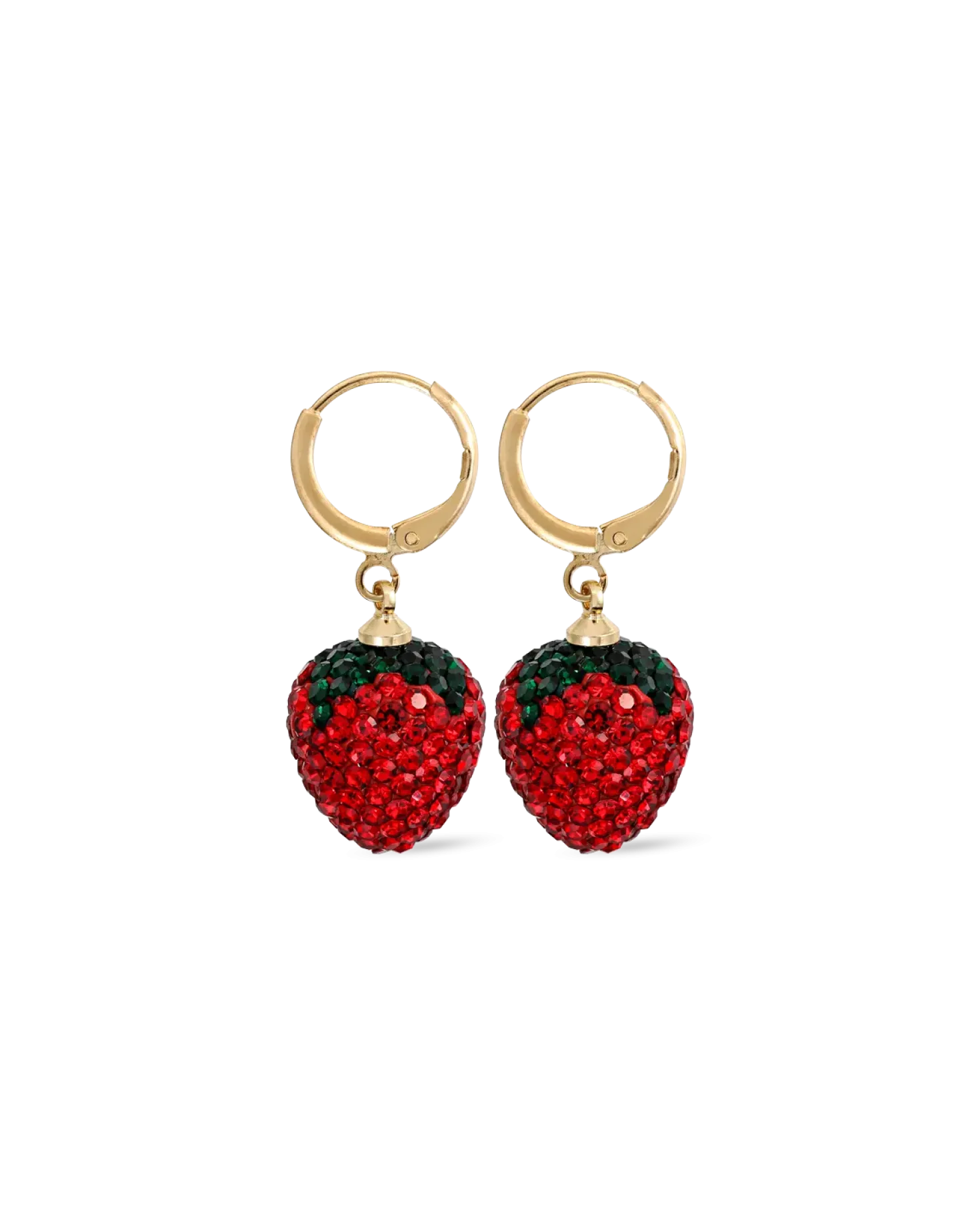 Pendants d'oreilles - Lovely Strawberry