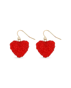 Pendants d'oreilles - Red Hearts