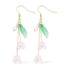Pendants d'oreilles - Rose Tulip