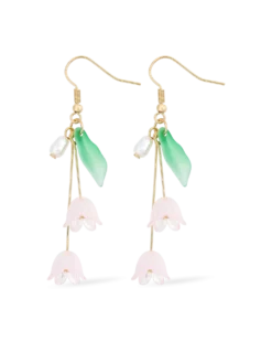 Pendants d'oreilles - Rose Tulip