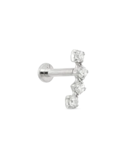 Piercing - Silver Dots