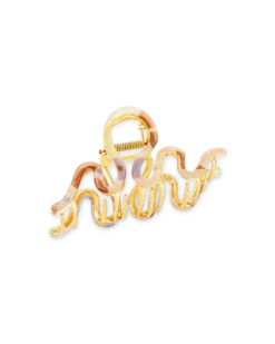 Pince à cheveux - Beige Wave