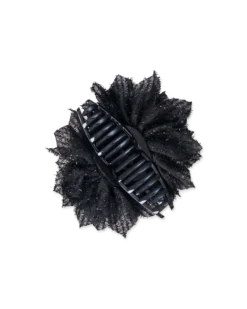 Pince à cheveux - Black Glitter