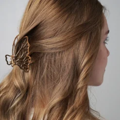 Pince à cheveux - Golden Butterfly