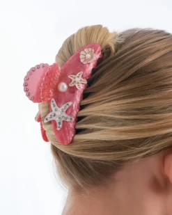 Pince à cheveux - Maritime Red