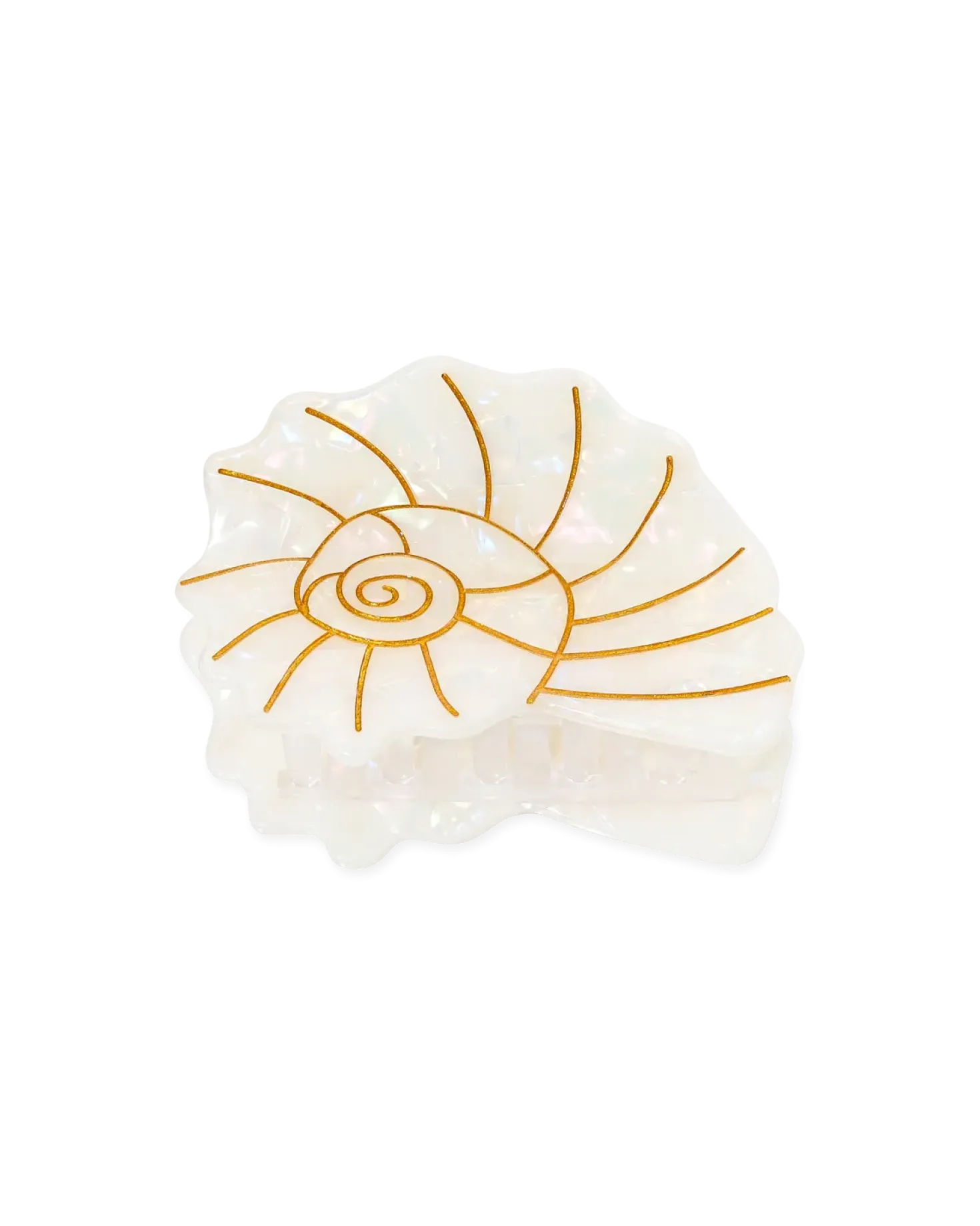 Pince à cheveux - Ocean White