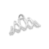 Pince à cheveux - Silver Waves