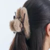 Pince à cheveux - Taupe Fuzz