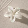 Pince à cheveux - White Aloha