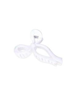Pince à cheveux - White Bow
