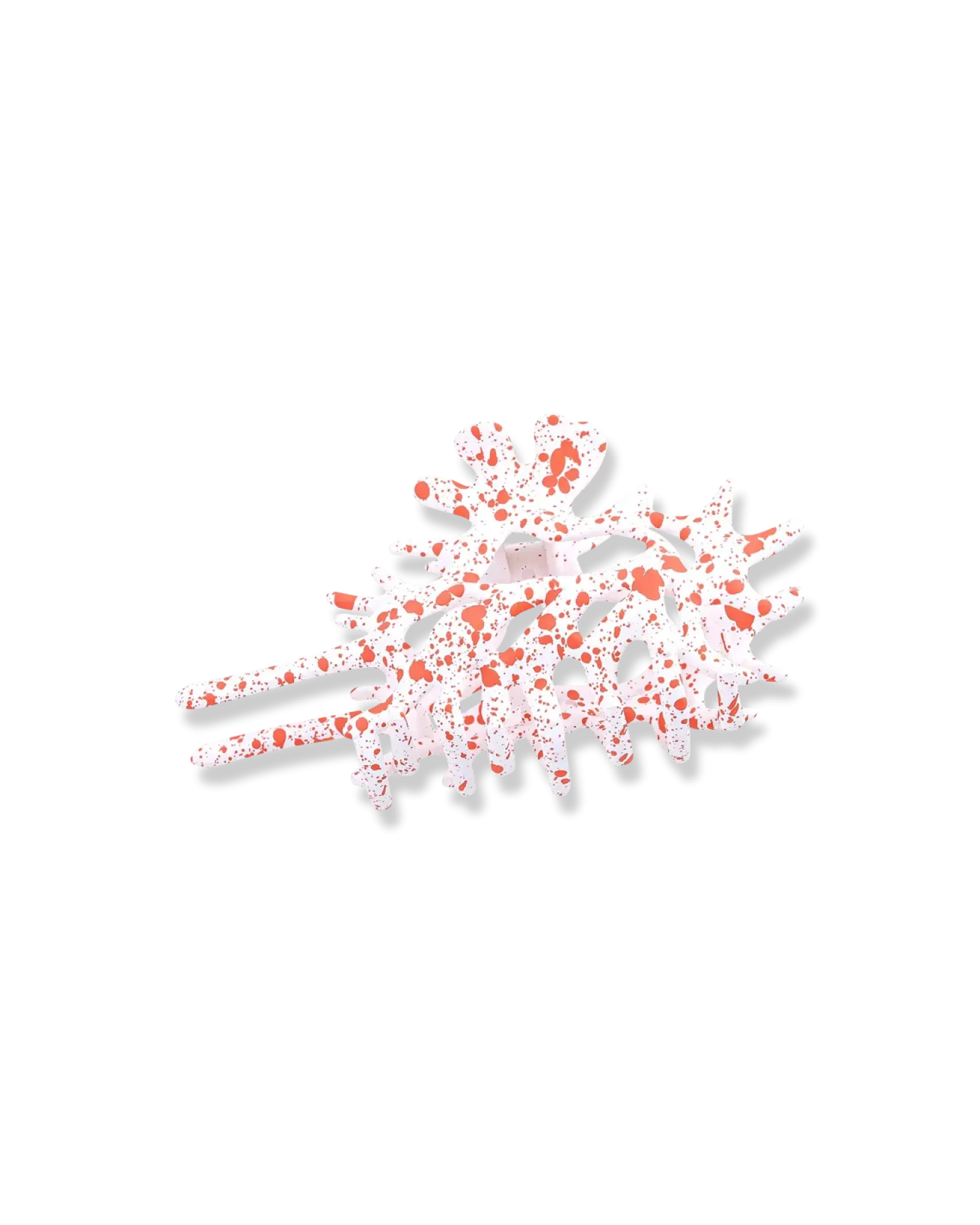 Pince à cheveux - White Coral