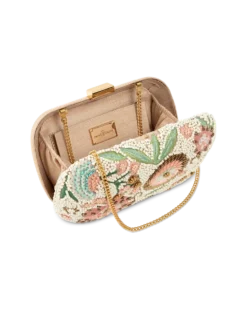 Pochette rigide - Beaded Blossom