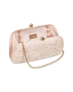 Pochette rigide - Rose Lace