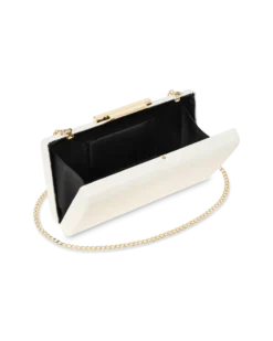 Pochette rigide - Shiny Ivory
