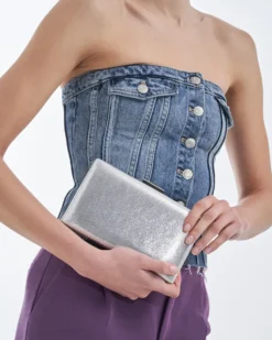 Pochette rigide - Silver Shimmer