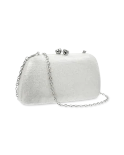 Pochette rigide - Silver Sparkles