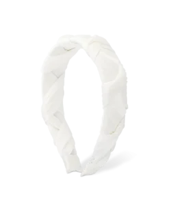 Serre-tête - White Braid