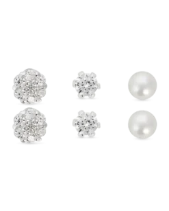 Set de boucles d'oreilles - Glamour Flower