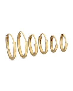 Set de boucles d'oreilles - Gold Set